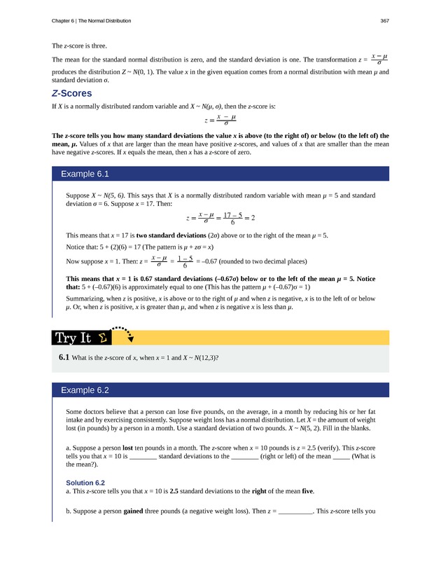 Introductory Statistics - New Page