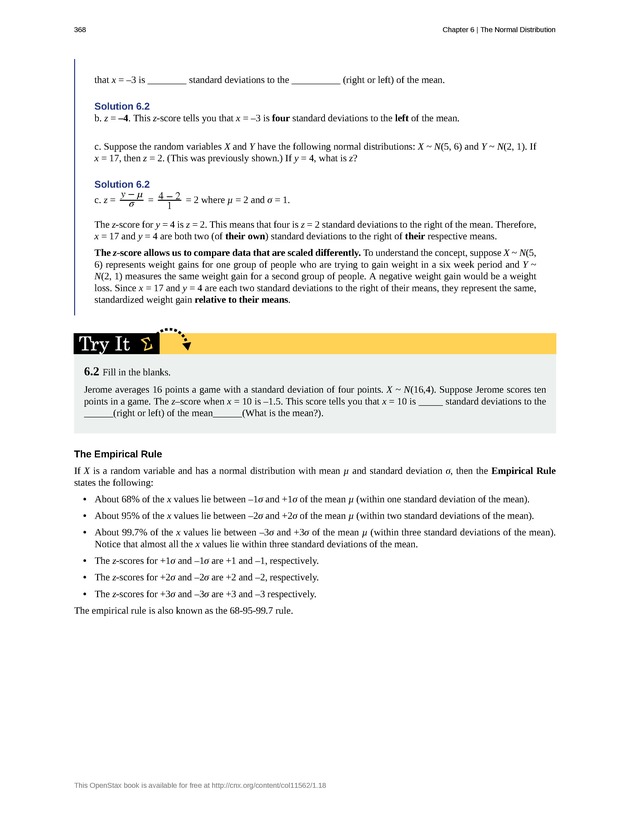 Introductory Statistics - New Page