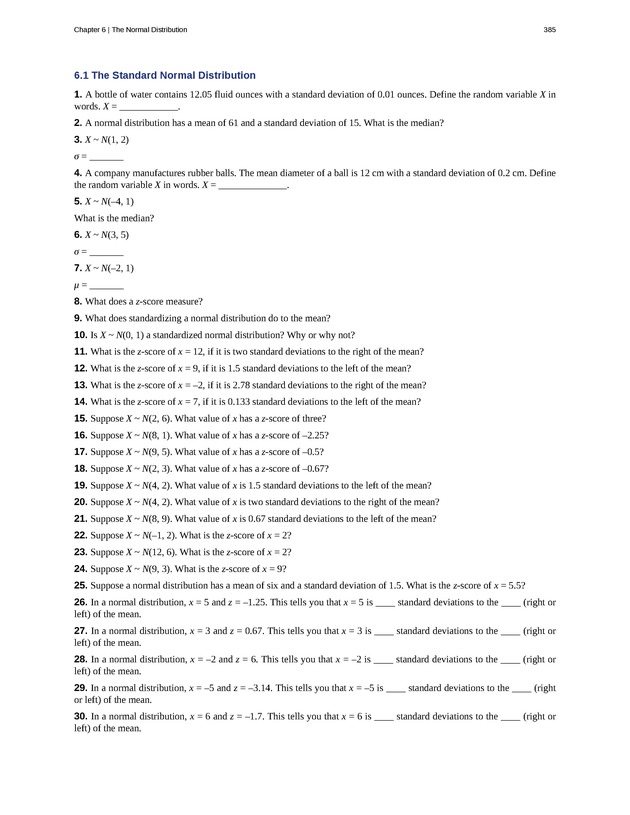 Introductory Statistics - New Page