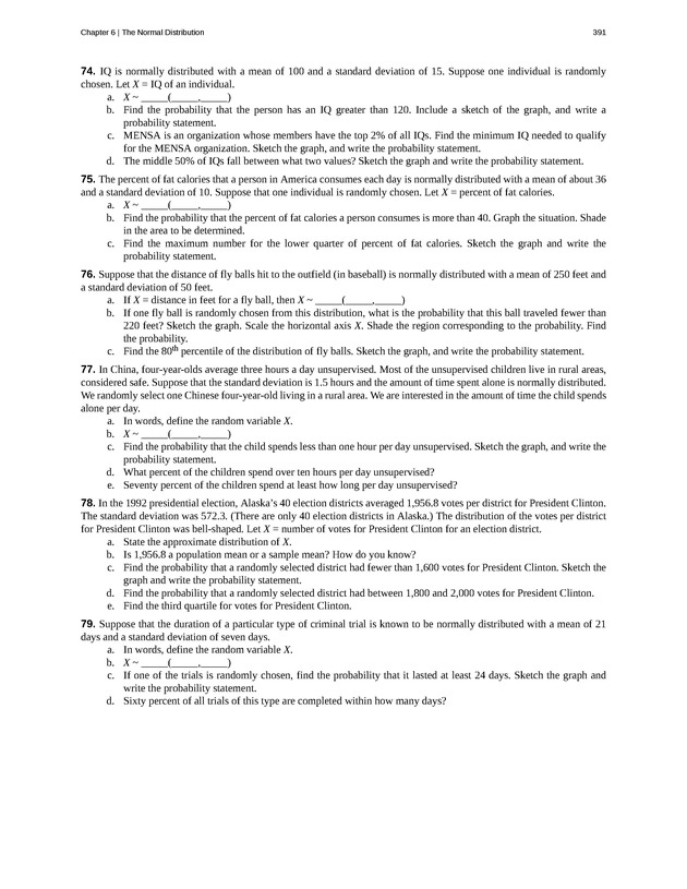 Introductory Statistics - New Page