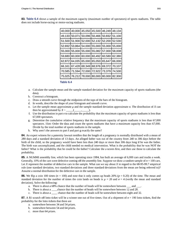 Introductory Statistics - New Page