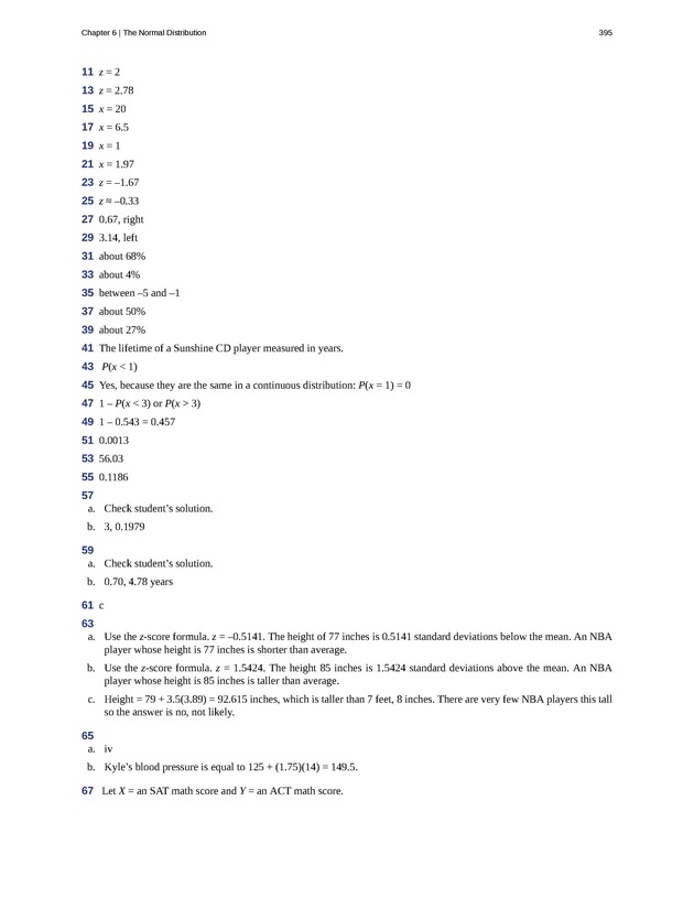 Introductory Statistics - New Page