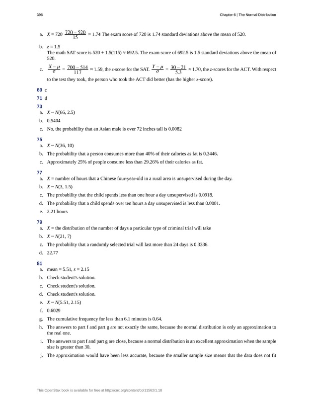 Introductory Statistics - New Page