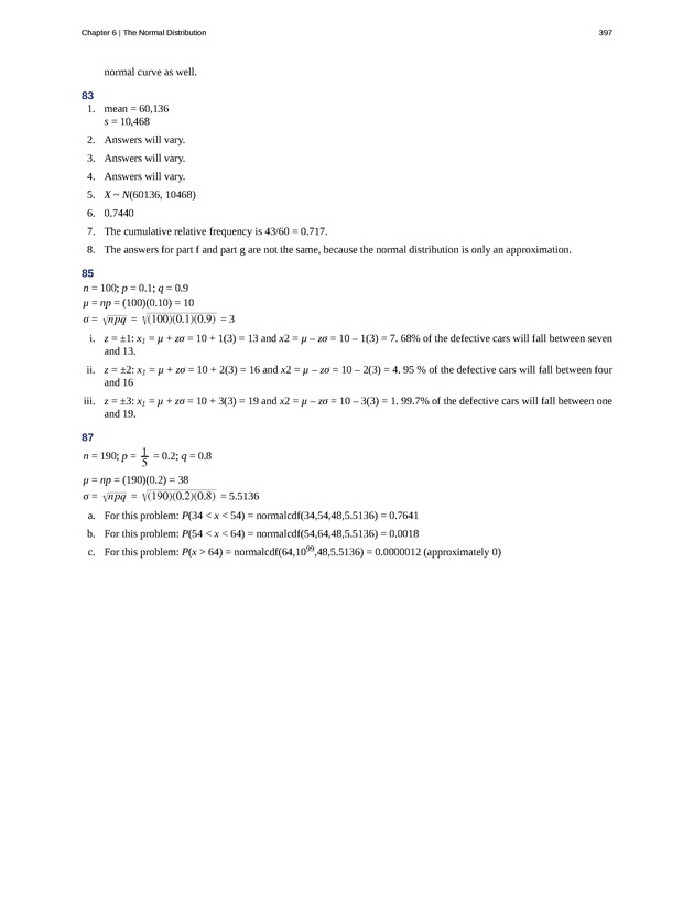 Introductory Statistics - New Page