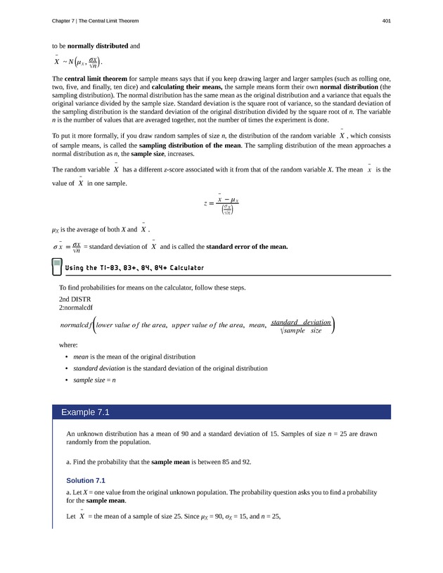 Introductory Statistics - New Page