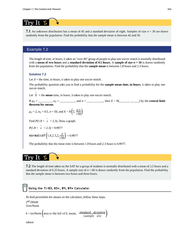 Introductory Statistics - New Page