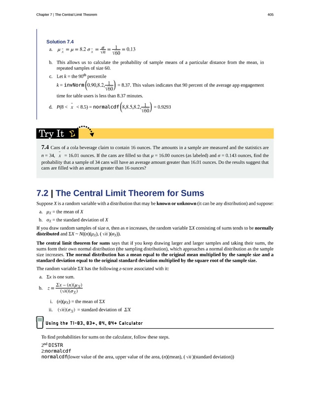 Introductory Statistics - New Page