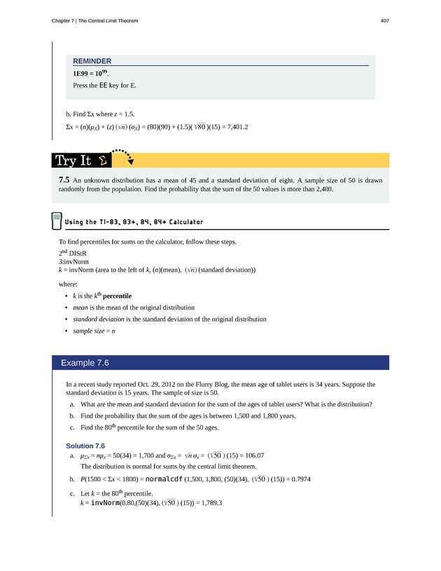 Introductory Statistics - New Page