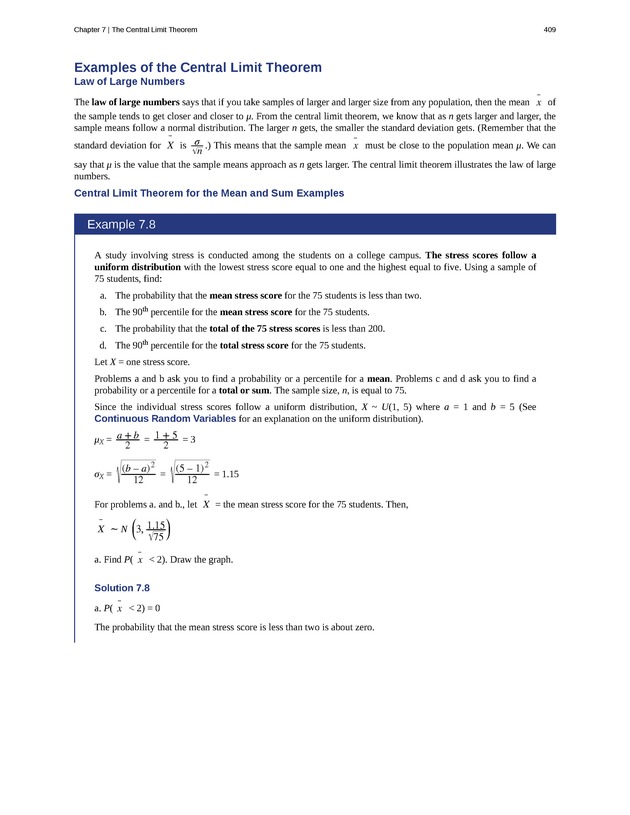 Introductory Statistics - New Page
