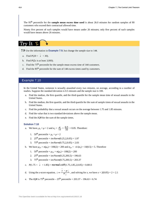 Introductory Statistics - New Page