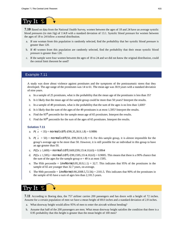 Introductory Statistics - New Page