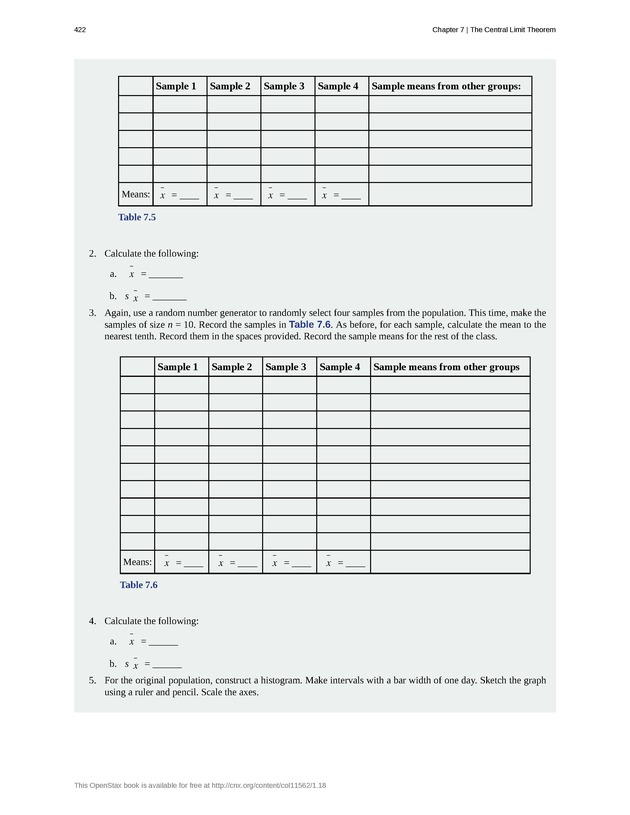 Introductory Statistics - New Page