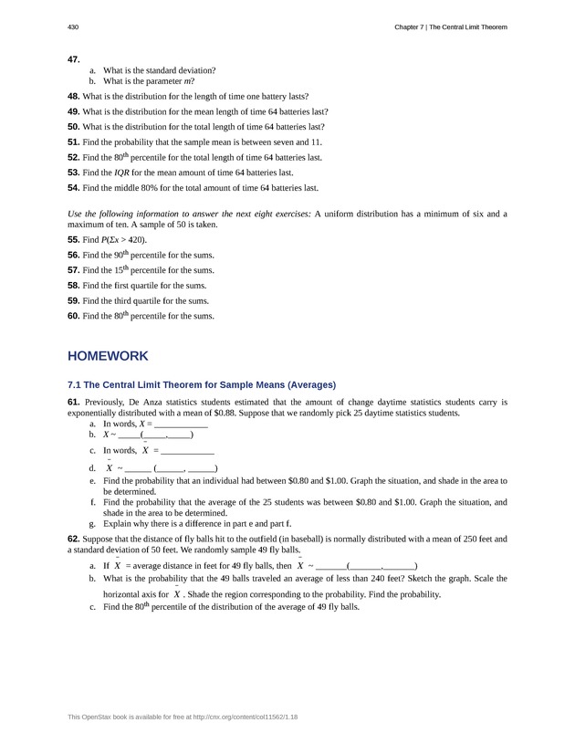 Introductory Statistics - New Page