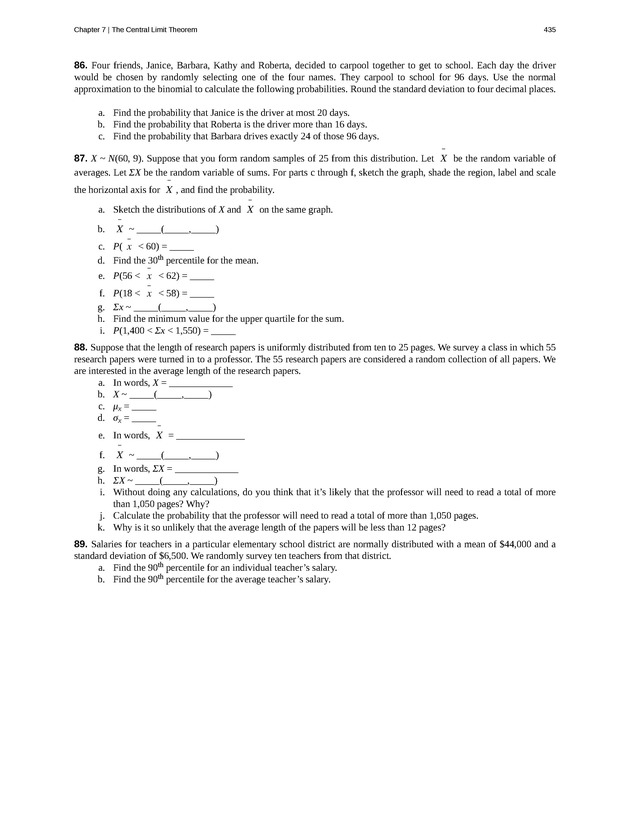 Introductory Statistics - New Page