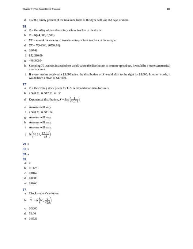 Introductory Statistics - New Page