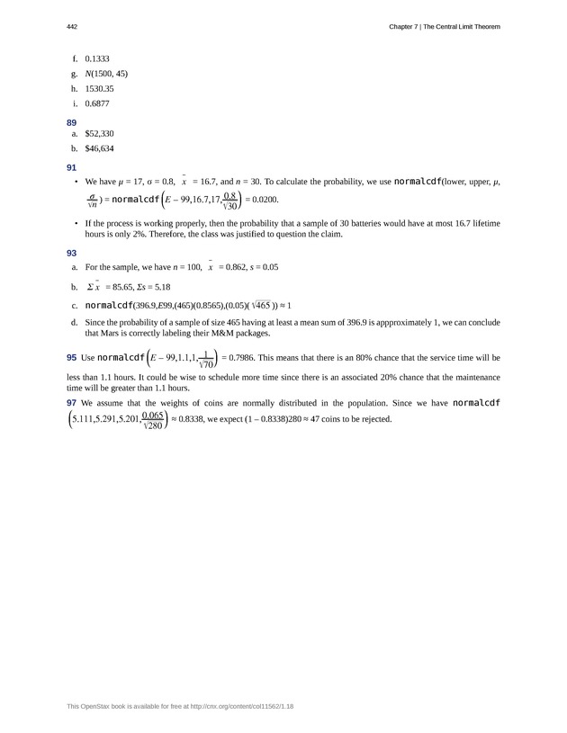 Introductory Statistics - New Page