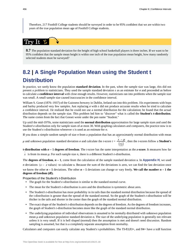 Introductory Statistics - New Page