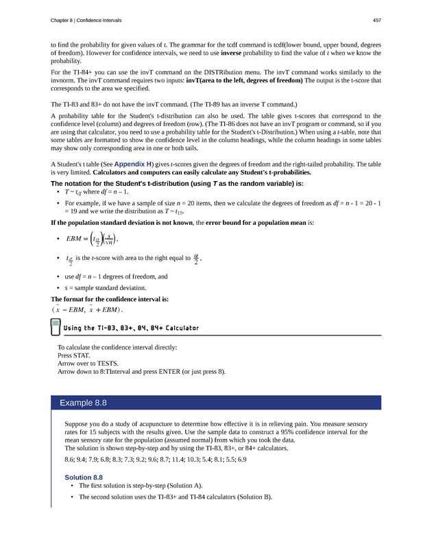 Introductory Statistics - New Page