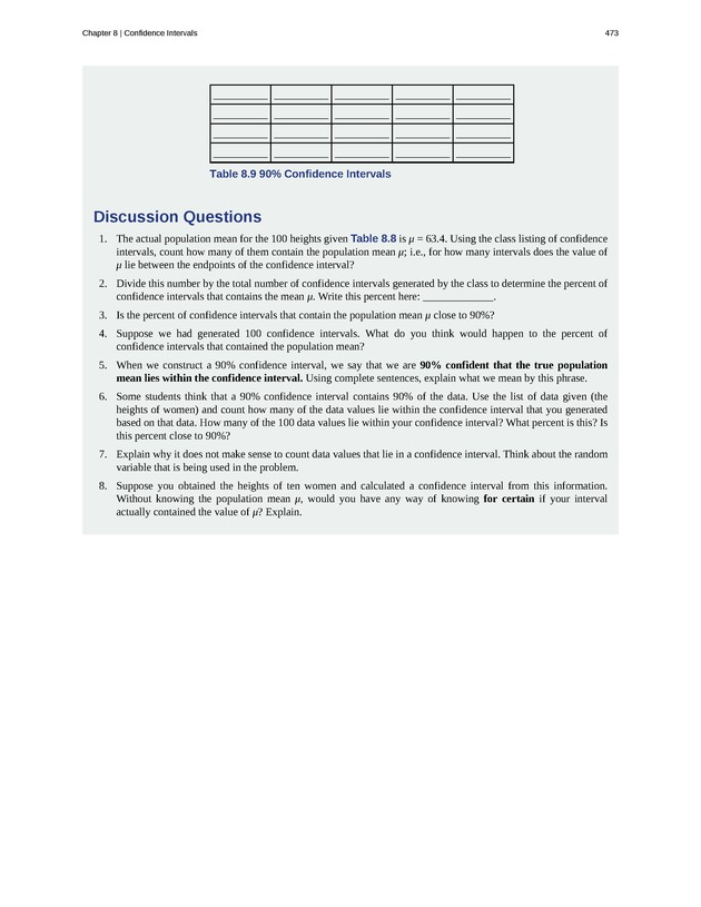Introductory Statistics - New Page