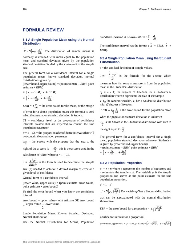 Introductory Statistics - New Page