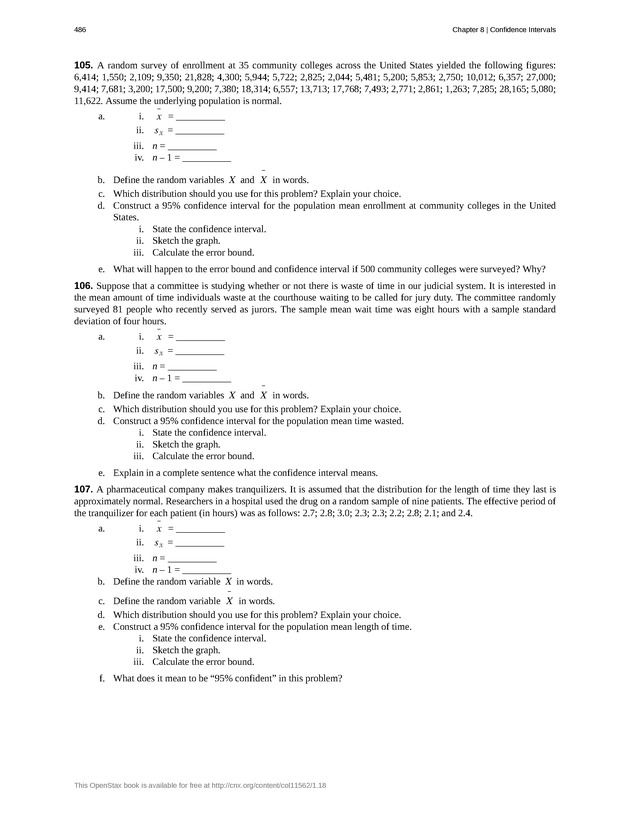 Introductory Statistics - New Page