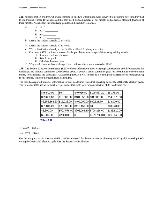 Introductory Statistics - New Page