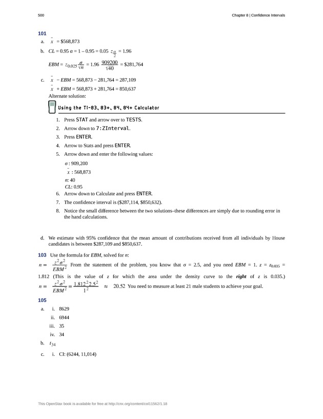 Introductory Statistics - New Page