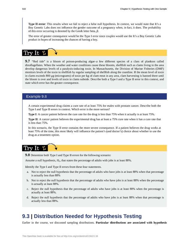 Introductory Statistics - New Page
