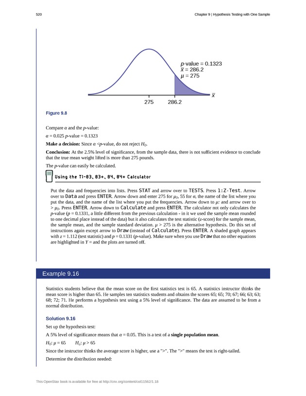 Introductory Statistics - New Page