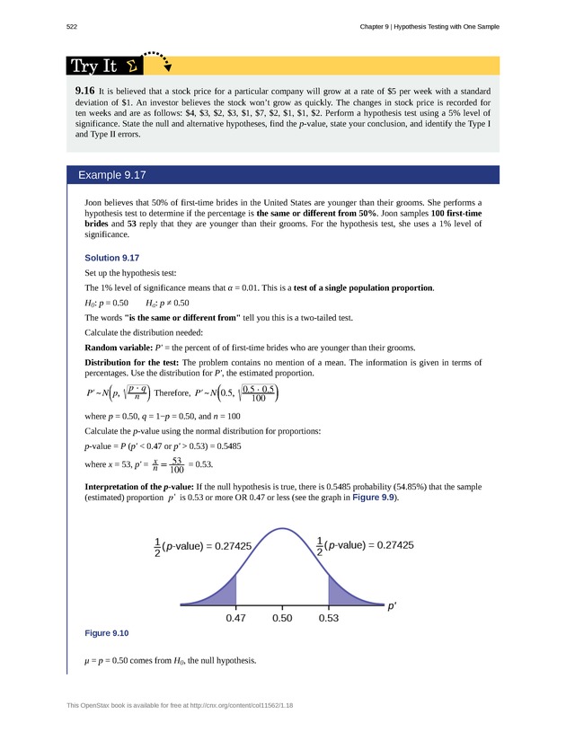 Introductory Statistics - New Page