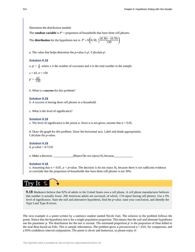 Introductory Statistics - New Page