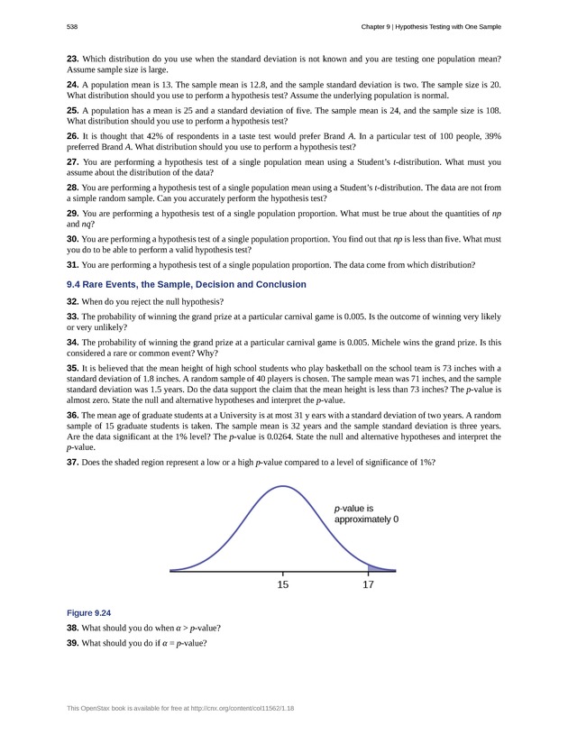 Introductory Statistics - New Page