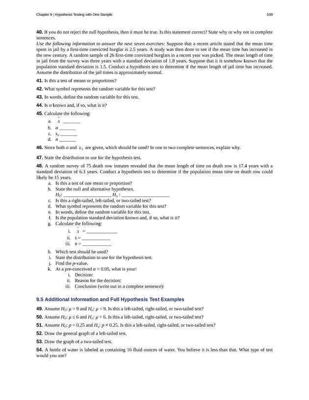 Introductory Statistics - New Page