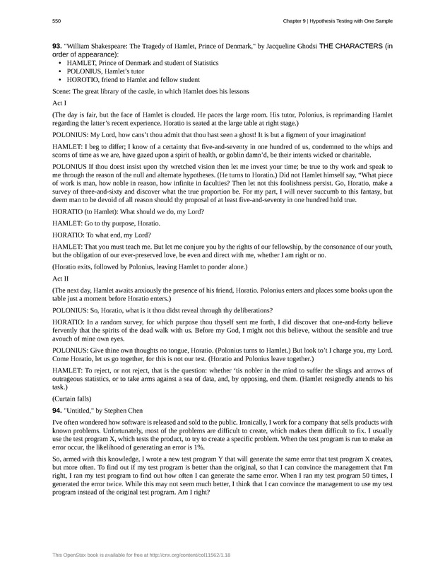 Introductory Statistics - New Page