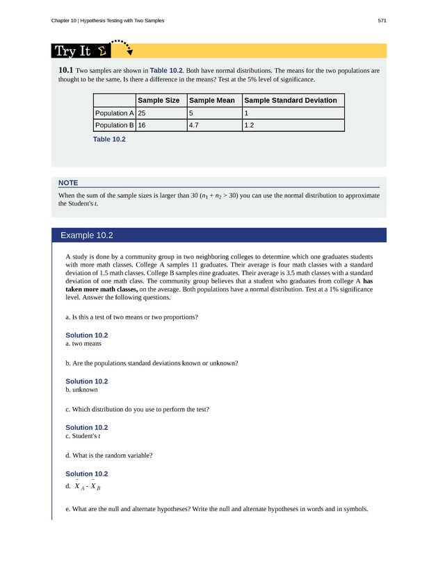 Introductory Statistics - New Page