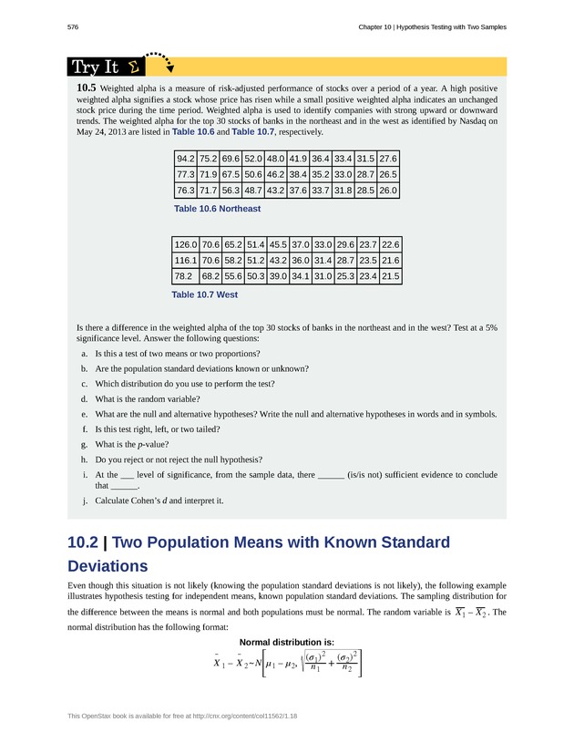 Introductory Statistics - New Page