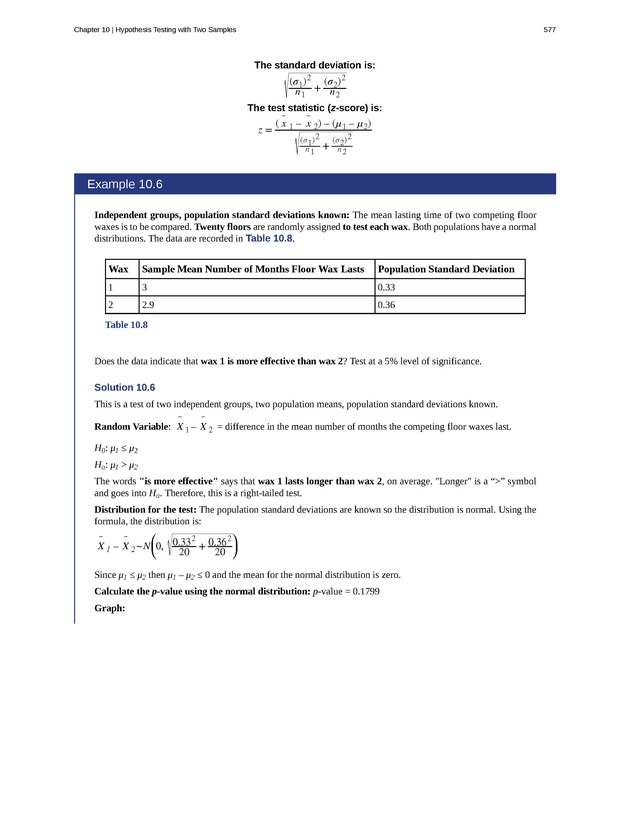 Introductory Statistics - New Page