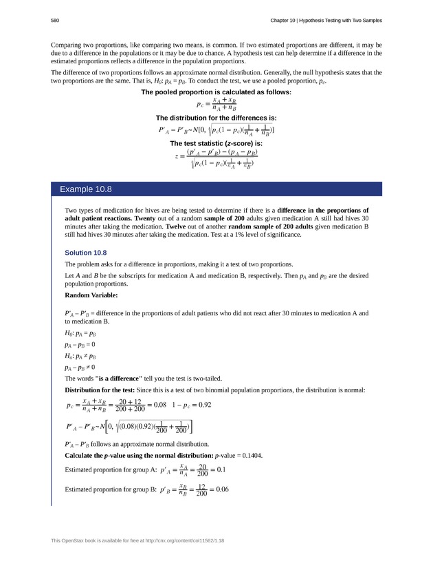 Introductory Statistics - New Page