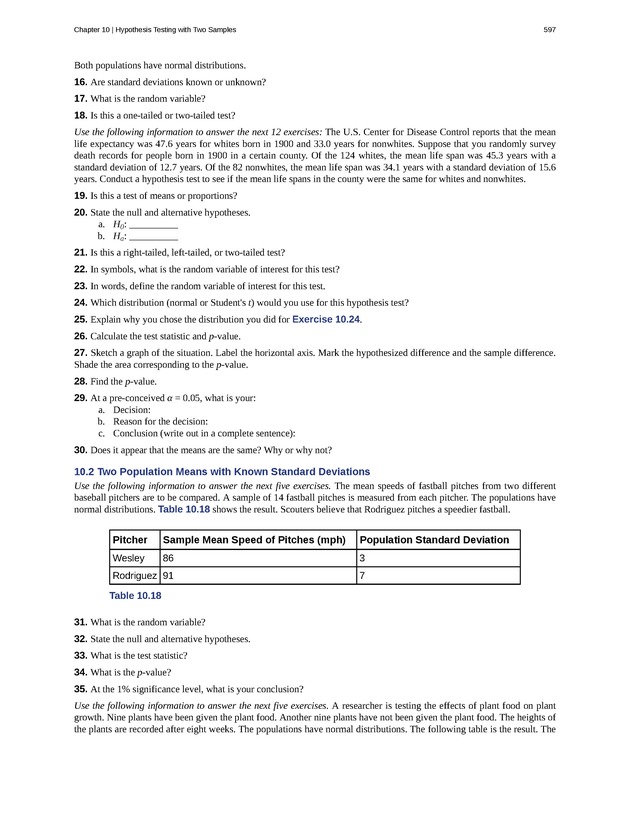 Introductory Statistics - New Page