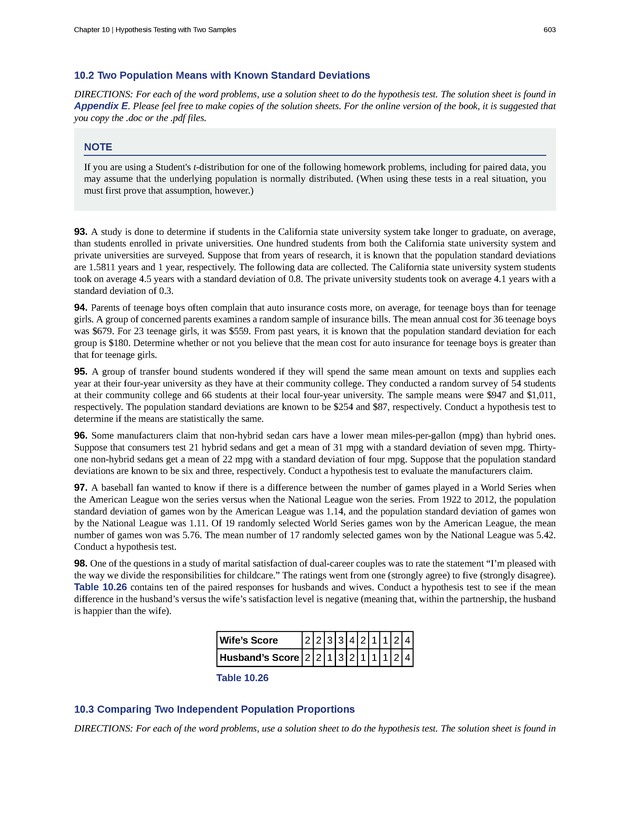 Introductory Statistics - New Page