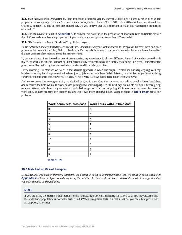 Introductory Statistics - New Page
