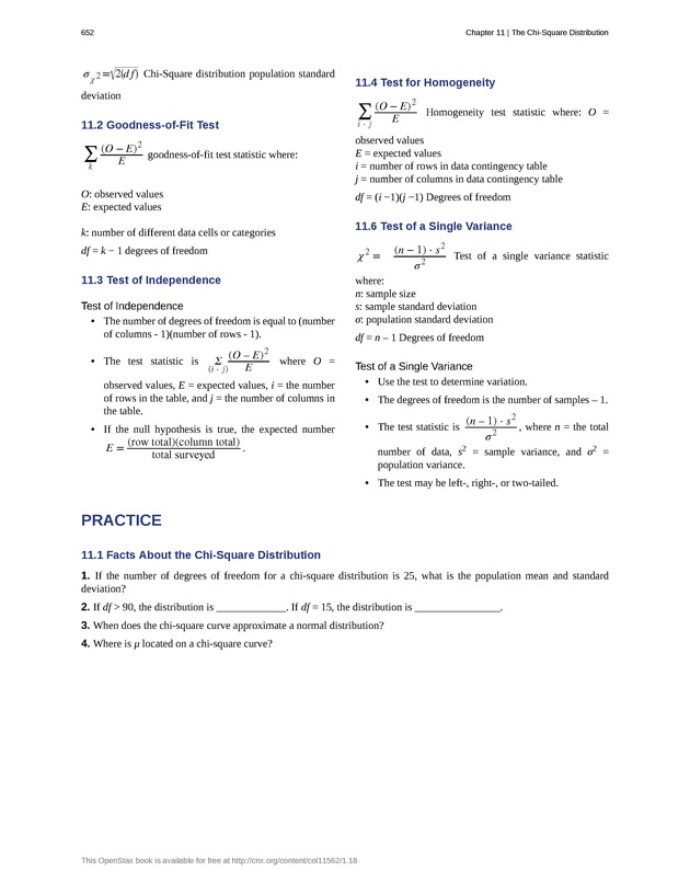 Introductory Statistics - New Page