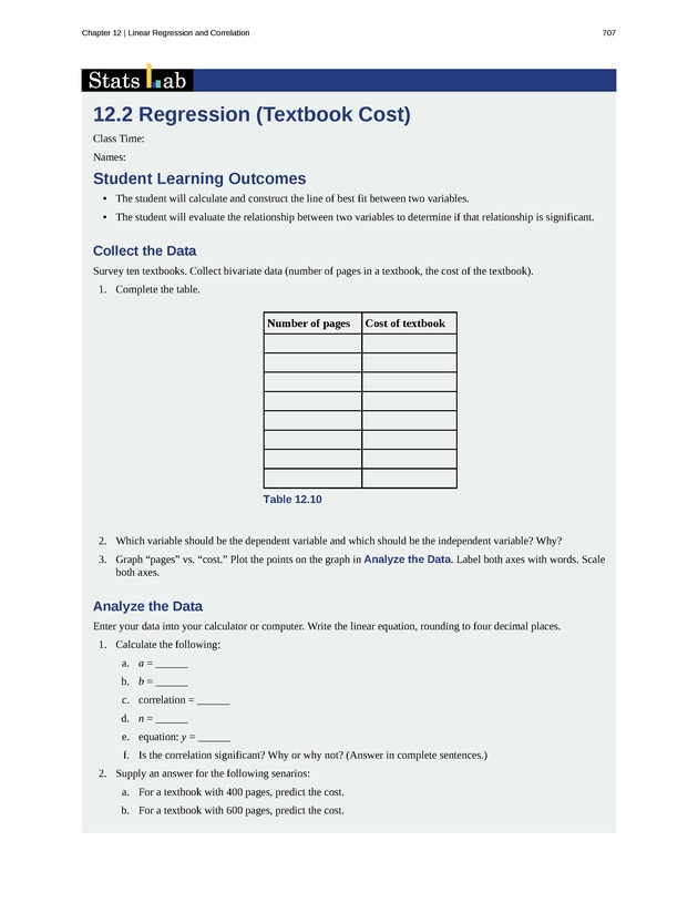 Introductory Statistics - New Page
