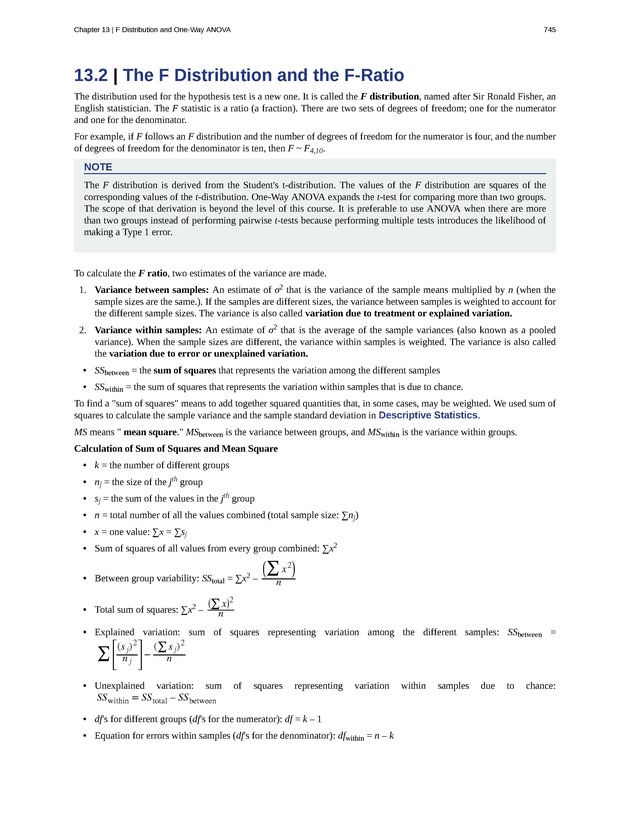 Introductory Statistics - New Page