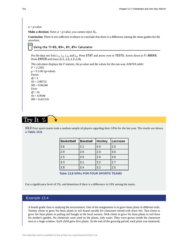 Introductory Statistics - New Page