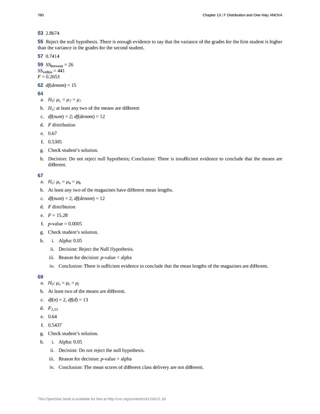 Introductory Statistics - New Page