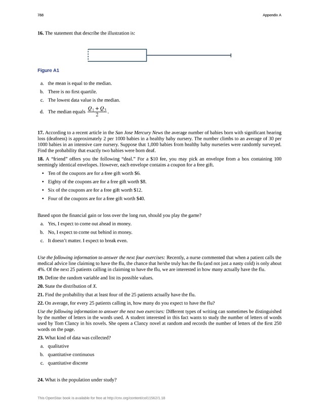 Introductory Statistics - New Page