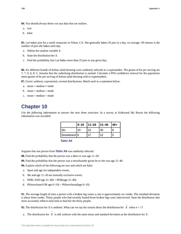 Introductory Statistics - New Page