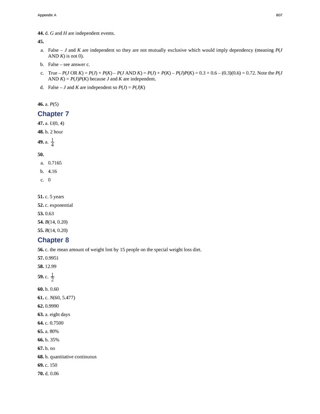 Introductory Statistics - New Page