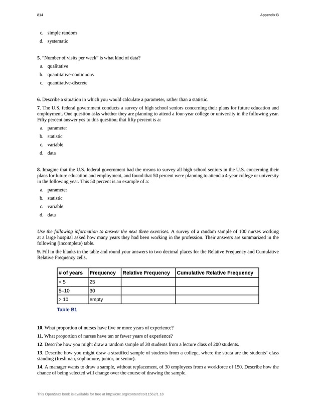 Introductory Statistics - New Page